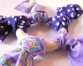 Waldorf-Baby-TeethingToy-Wood Toy- BITE ME- BUTTERFLY- Wood n Fabric Ring Baby Teething Relief Toy