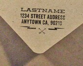 Hipster Arrows Stamp- Return Address