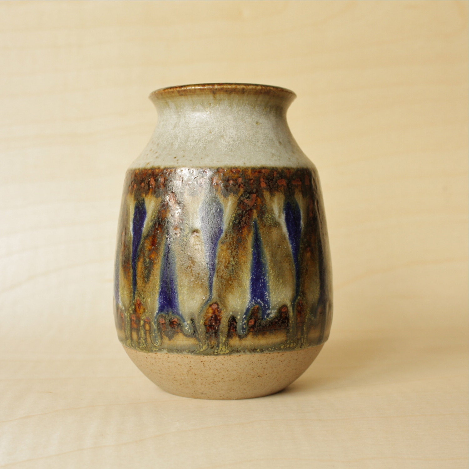 Danish Modern Michael Andersen Bornholm Marianne Starck Stoneware Vase