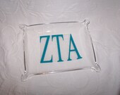 Zeta Tau Alpha Acrylic Tray LARGE
