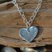 Sterling Silver Heart Necklace - Personalized