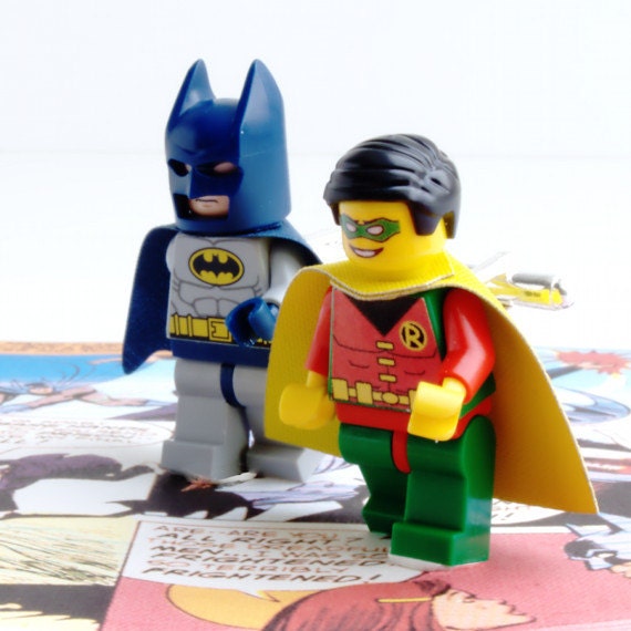 Batman and Robin Cufflinks Superhero Fun for Big Boys Everywhere