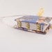 Blue Sky White Blossom real book necklace - UK seller - 1.25 x 0.15 inch (3.2 x 4 cm)