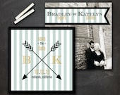 Personalized SAVE THE DATE Printable Digital Design - Arrows