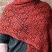 Knit Wrap Pattern:  Wedding Bells Lace Wrap Knitting Pattern