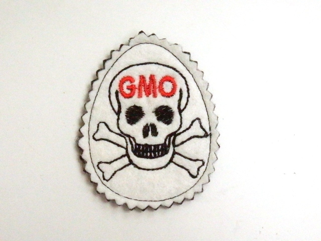 GMO is Poison Patch Accessory Tagt Team 123 cc loh ostat socal etsy guild tenx tt cccoe sos steam team madcap lb