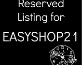 RESERVED for Easyshop21 - Vintage Canning Jars with Zinc Lids  - Set of 2