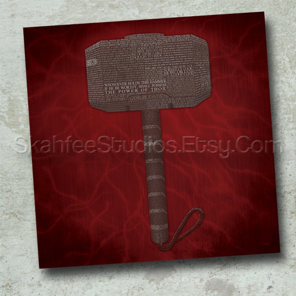 Thor Movie Poster -Print Only