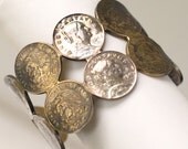 Vintage Mexican Centavos Bracelet