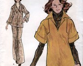 Vogue 8716 Vintage 70s Misses' Top and Pants Sewing Pattern - Uncut - Size 14 - Bust 36