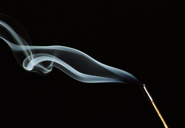 lavender natural organic bamboo incense - 24 sticks