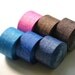 5 YDs x 4cm(app.1.5") DENIM PRINTED Single Face Grosgrain (6 Color Choices)