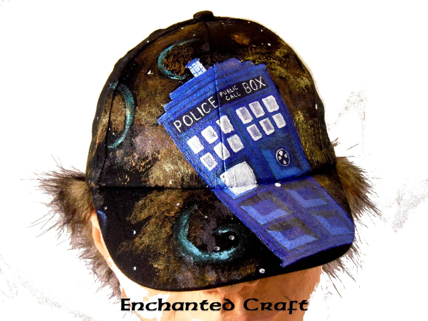 Tardis baseball cap inspired by Doctor Who