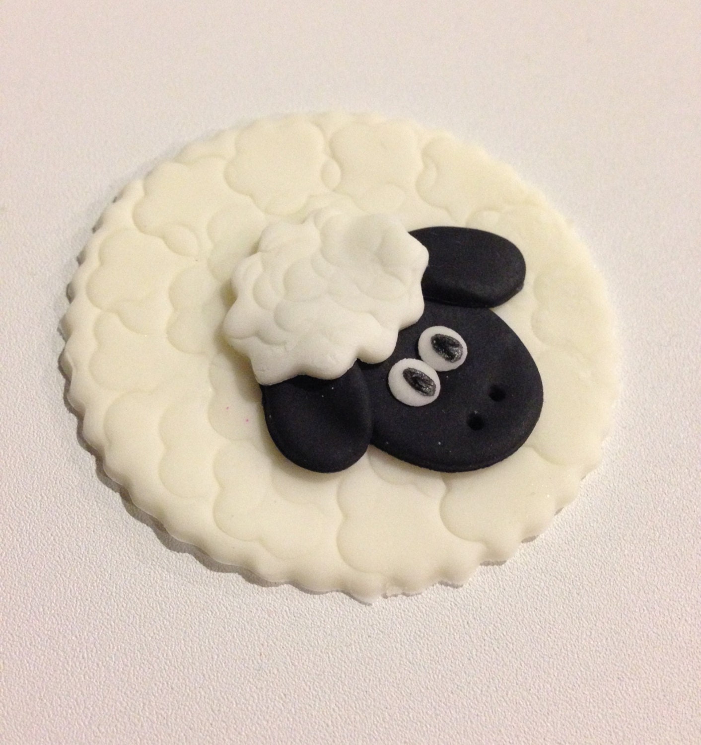 Sheep Fondant Cupcake Cookie Toppers Il_170x135