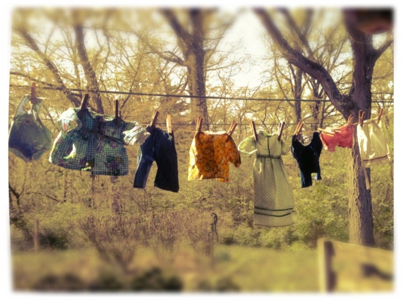 Vintage Doll Clothes, Spring Summer Collection, 70s Vintage Toys