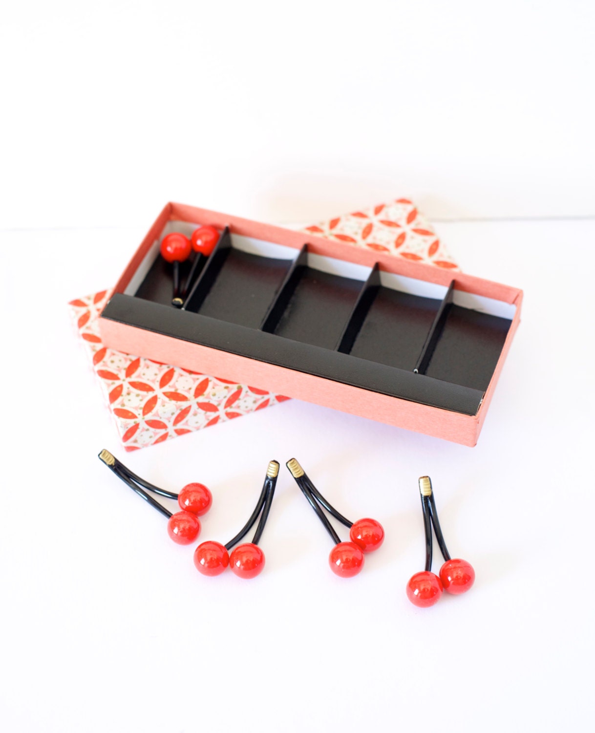 Cherry Chopstick Rests Vintage Asian Tableware Decor