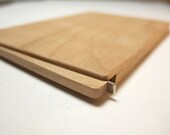 wood business card holder. slim. cherry.