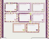 I love you because Lunch Box Notes Instant Download Il_170x135
