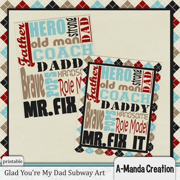 Father's Day Subway Art Il_170x135