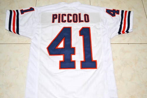Brian's Song Movie Brian Piccolo Gale Sayers Chicago Jersey Football Sewn Stitch Mint