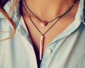 Rose Gold Layered Necklace
