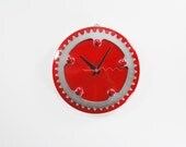 I Love My Biker Sprocket Clock