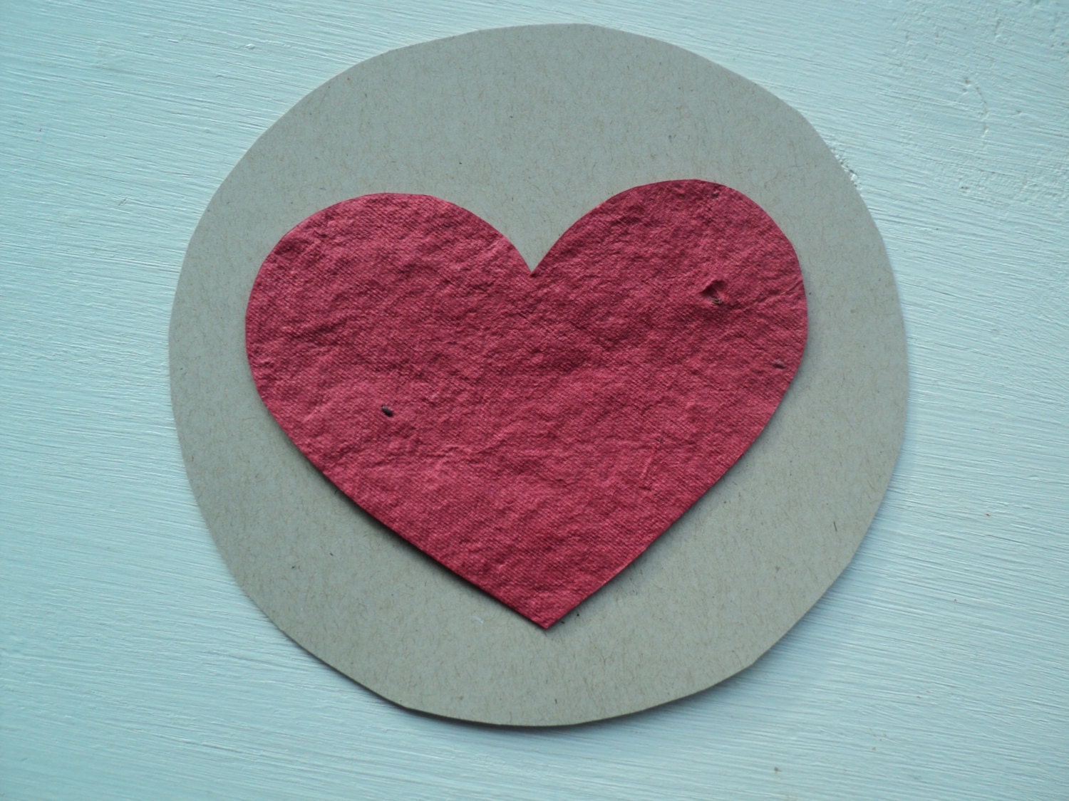 Heart Circle Plantable & Recycled Children's Valentine's