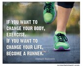 running art print, race art, - INSPIRATIONAL 8x10 Art Print - BECOME A RUNNER race runner sneaker digital wall decor