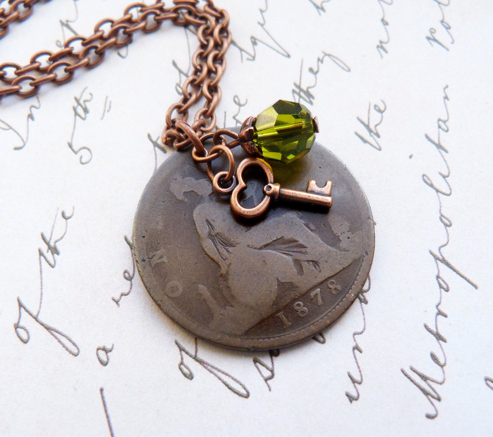1878 - Vintage Coin Necklace