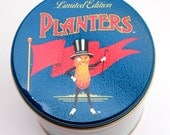 Planters Mixed Nuts with Mr. Peanut Limited Edition Vintage Tin