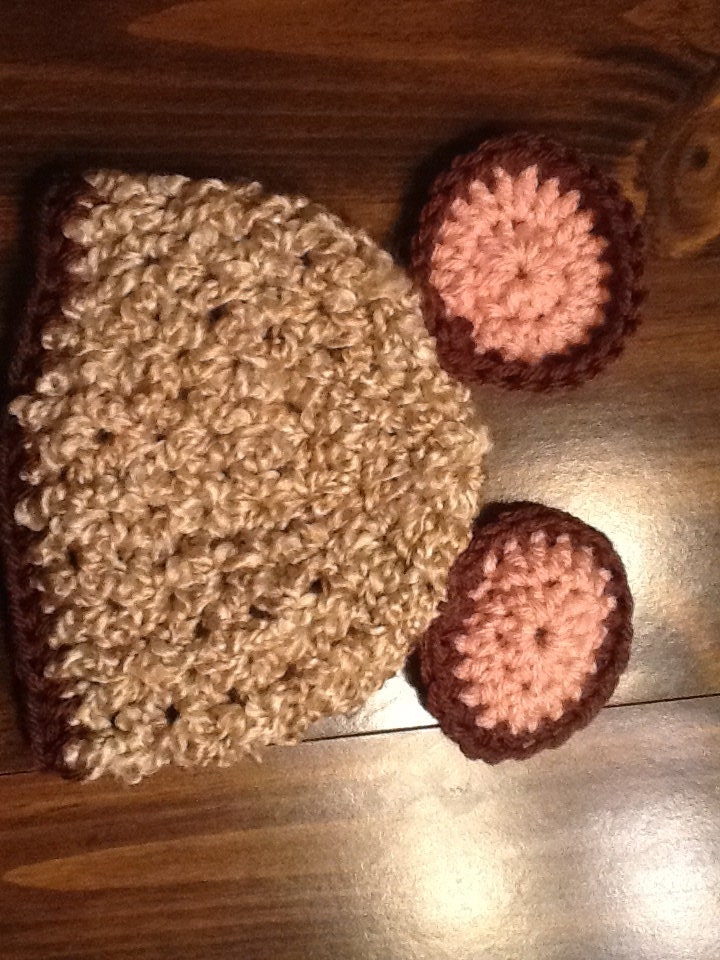 Baby Girl Bear Hat