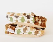 Bison Booties Buffalo Size 6 to 12 Months baby Size 2-3 Ready to Ship woodland nature wild