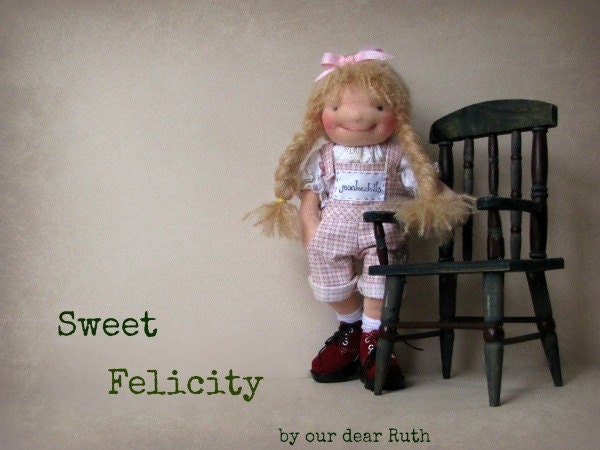 Waldorf doll Felicity Moppet Spring price reduction this doll only