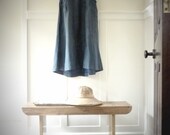 Out of Africa, Edwardian Blue Satin Skirt - gardenofsimples
