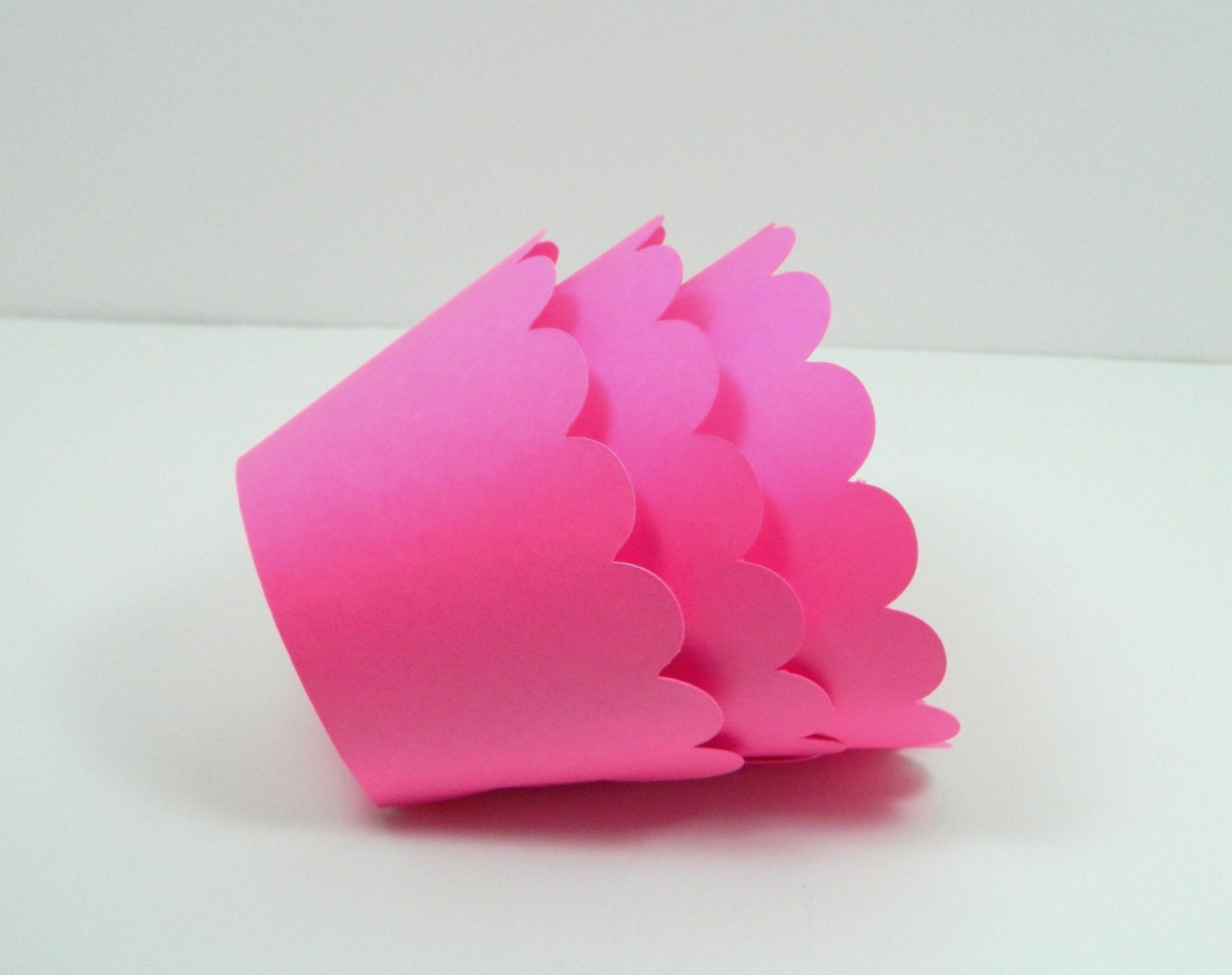 Hot Pink Cupcake Wrappers Bright Pink Cupcake Wrapper