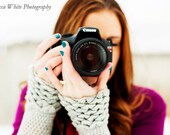Crocodile Stitch Fingerless Gloves - Crochet Gloves - Wristwarmers