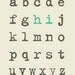 Alphabet (hello) Entryway Print.  8x10 Inspiring Photographic Print.