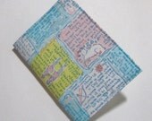 Passport cover made with Lilly Pulitzer Fabric Zodiac Print 2013