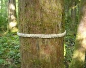Plain hemp necklace