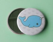 Narwhal Friend Pocket Mirror