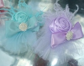 TuTu Cute, Infant Rosette Flower Headband, Baby Headband, Headbands, Children, Couture Headbands, Photo Prop, Wedding, Baby