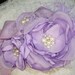 Lavender Princess, Baby Girl Flower Headband, Baby Headband, Children, Headband, Photography Prop / Lavender Flower Headband