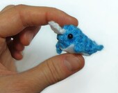 Micro Mini Narwhal Plushie