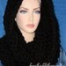 Black Chunky Infinity Scarf Unisex Super Bulky