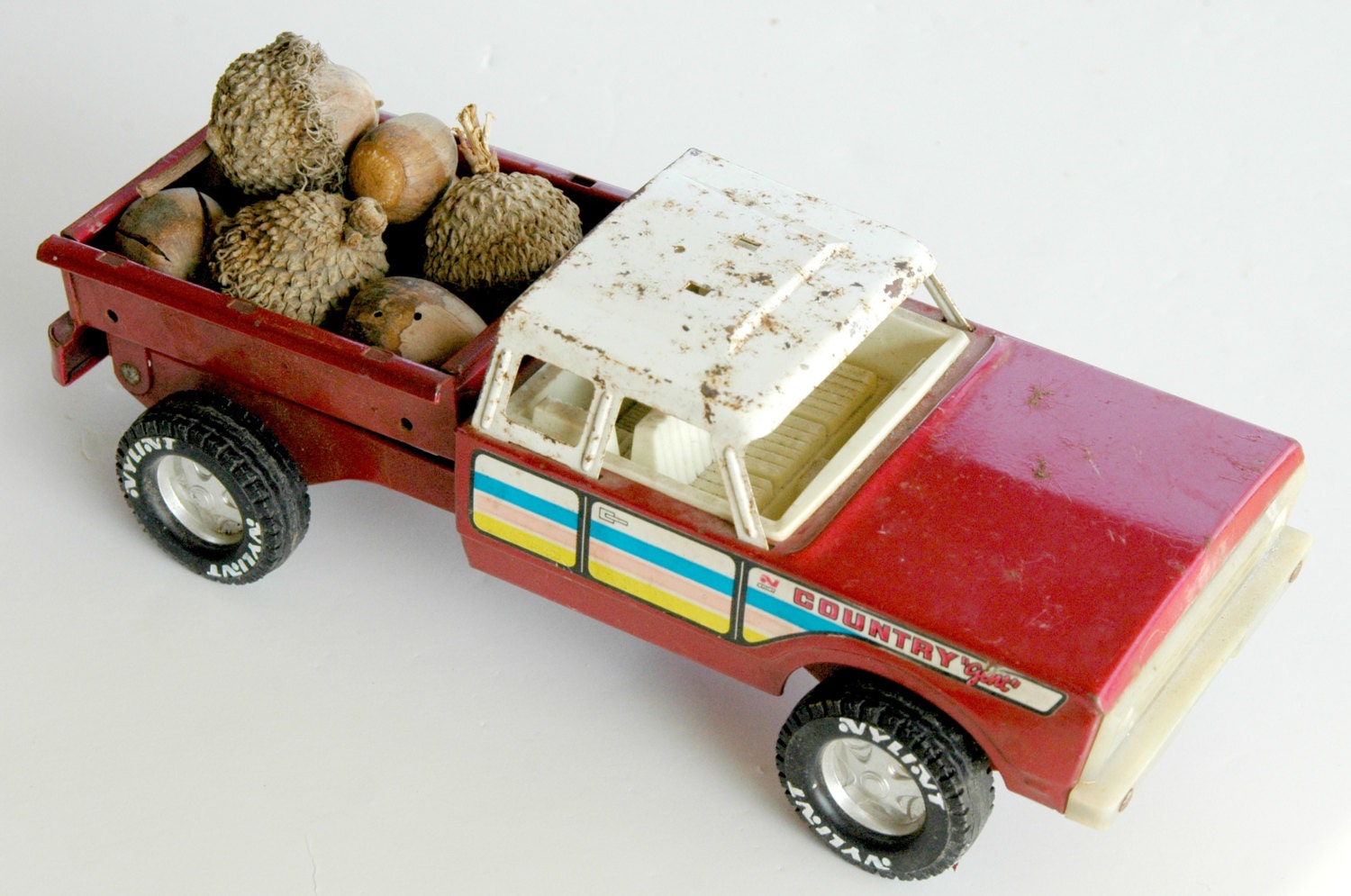 Vintage Metal Working Nylint Pick Up Truck Toy Made in USA Super Tough Summer Outdoor Boy Toy