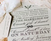 Printable Wedding Invitation - The Devotion Suite