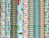 Fat Quarter Bundle of Cruiser Blvd by Sheri Mcculley Studio for Riley Blake