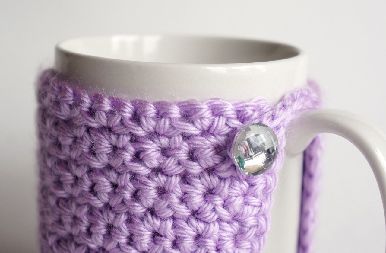 Lavender Coffee Cozy NEW