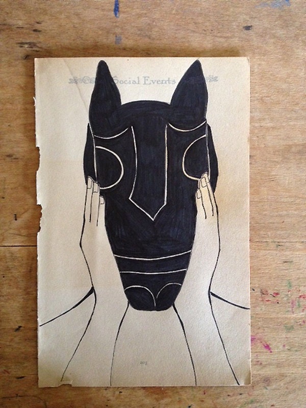 Mask - Original Drawing