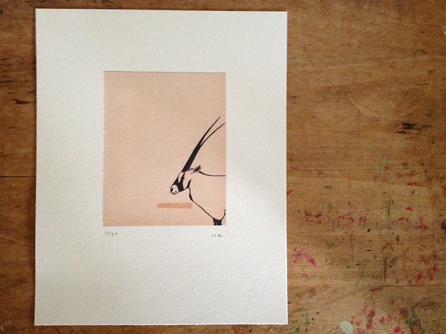 Oryx - Art Print